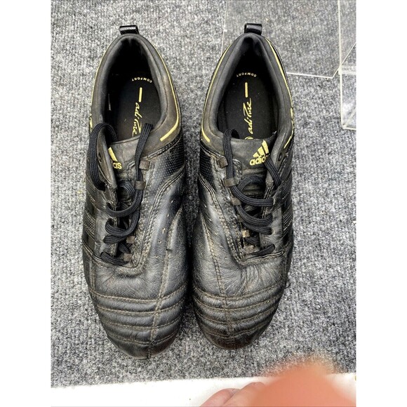 Adidas adiPure II TRX FG Soccer Cleats Men Size 7 Black Gold Leather G00916 main image 10
